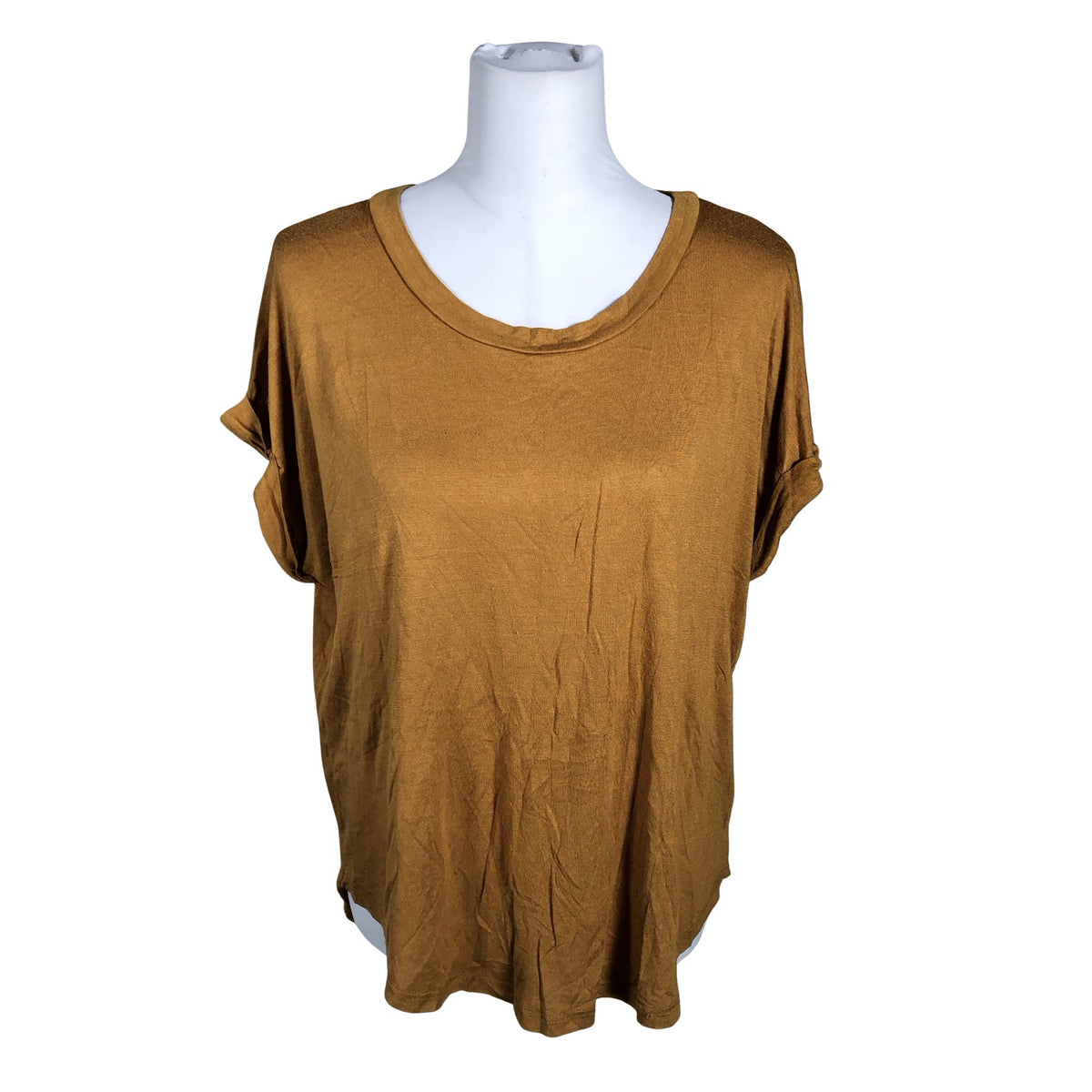 Unisex Rebel society - T-shirt, size 40 - Orange (1)