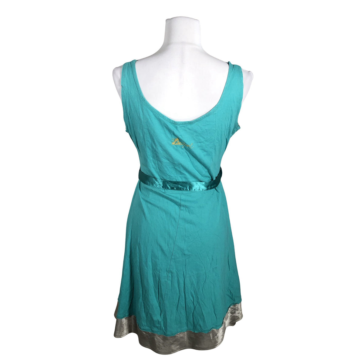 Unisex Desigual - Tricot dress, size 40 - Turquoise (2)