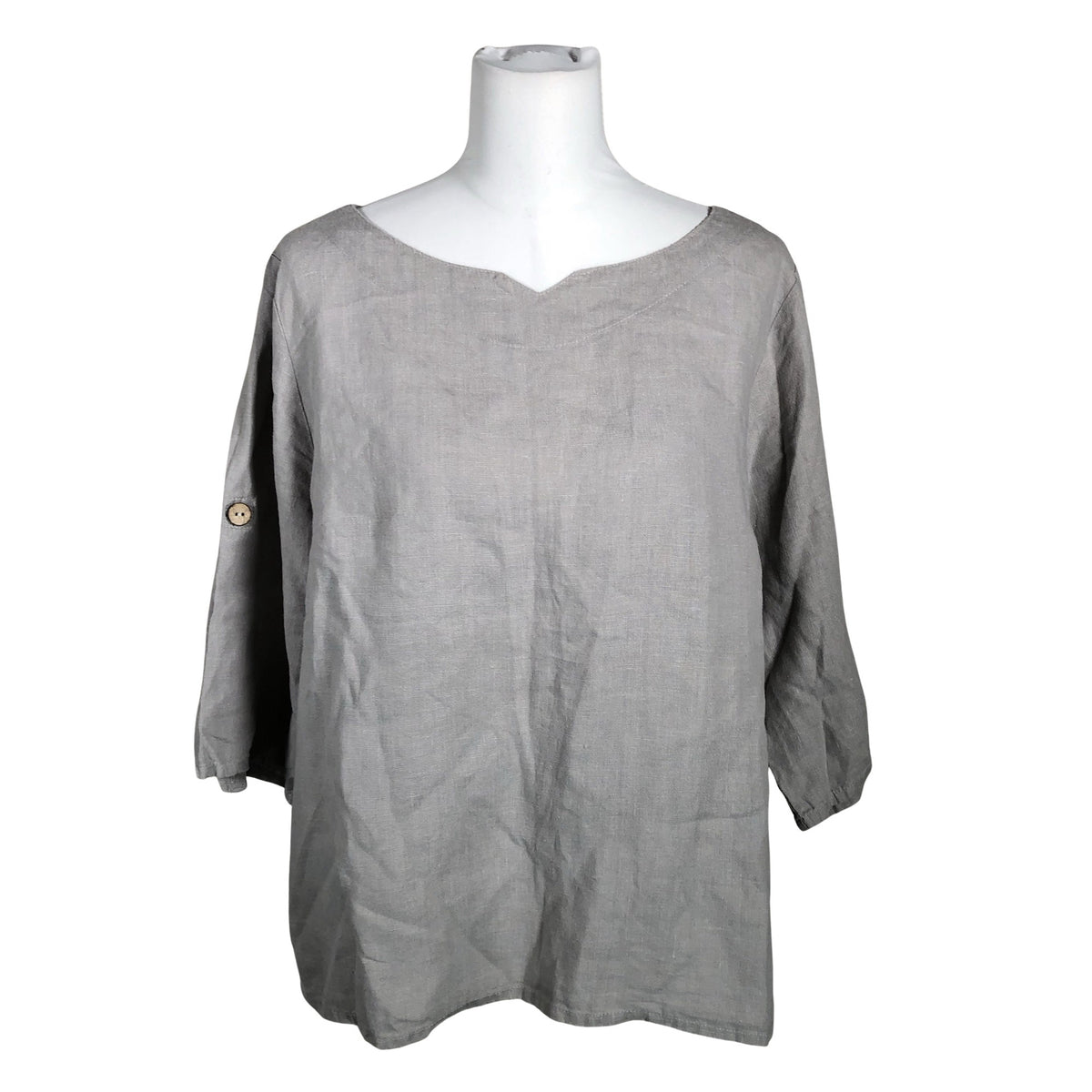 Unisex Bypias - Blouse, size 40 - Gray (1)