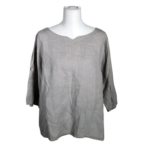 Unisex Bypias - Blouse, size 40 - Gray (1)