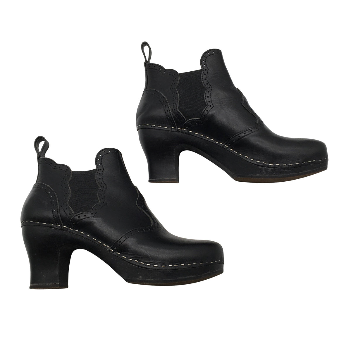 Unisex Swedish Hasbeens - Ankle boots, size 41 - Black (1)