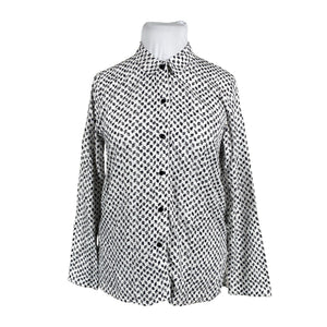 Unisex Nanso - Collared shirt, size 42 - White (1)