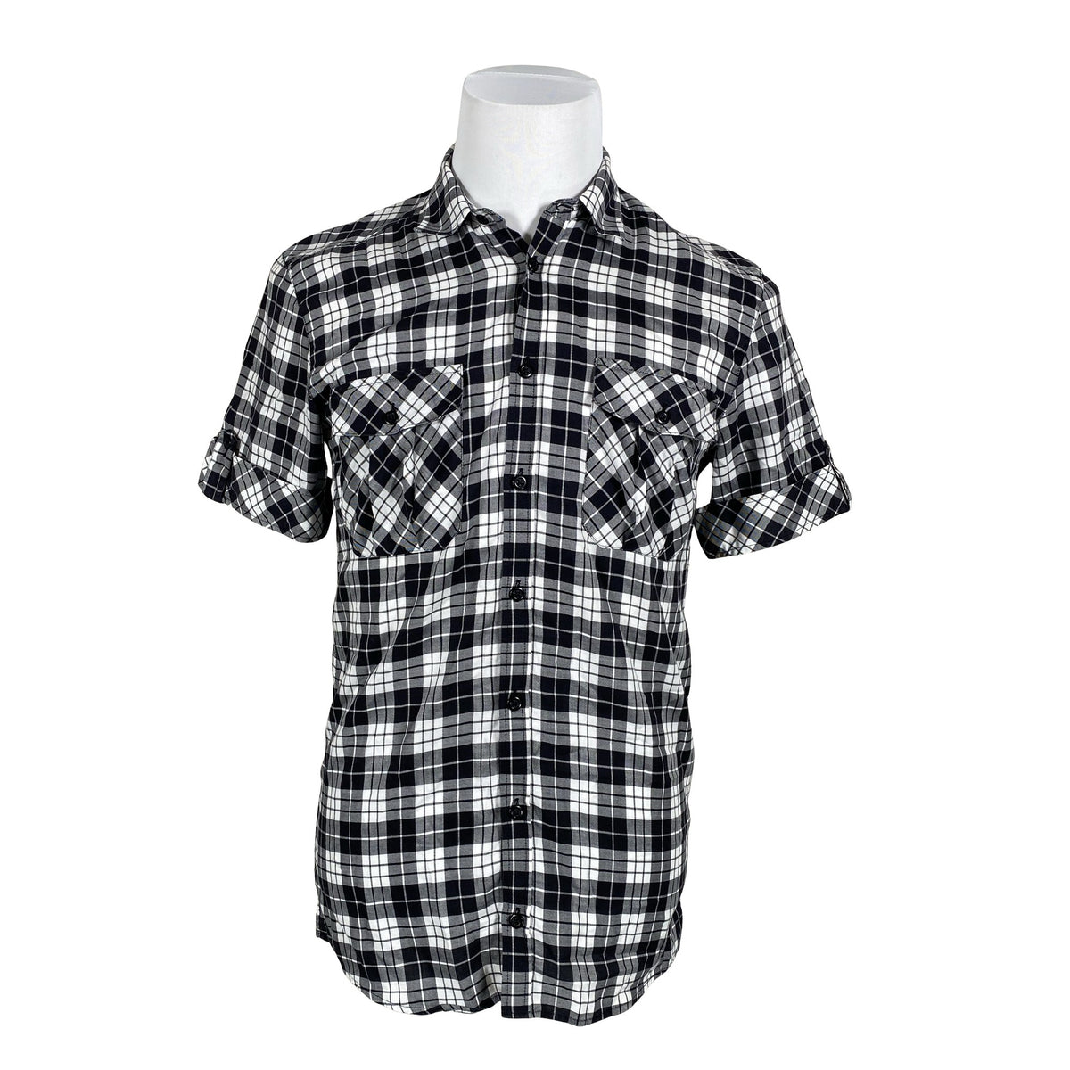 Unisex Samsoe&Samsoe - Collared shirt, size M - Black (1)