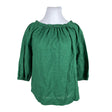 Unisex Cut & Pret - Blouse, size 46 - Green ()