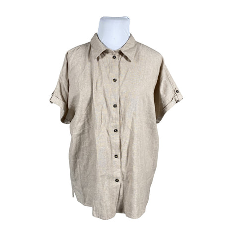 Unisex Free Quent - Blouse, size 44 - Beige ()