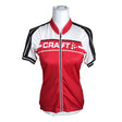 Unisex Craft - Sports shirt, short sleeve, size 40 - Red ()