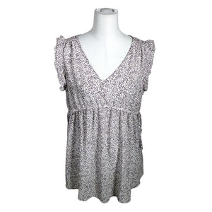 Unisex H&M Mama - Short-sleeved blouse, size 40 - Violet (1)
