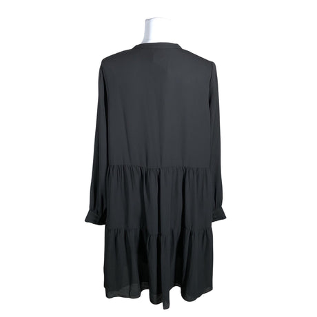 Unisex Your Face - Schiffon dress, size 40 - Black (2)