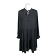 Unisex Your Face - Schiffon dress, size 40 - Black ()