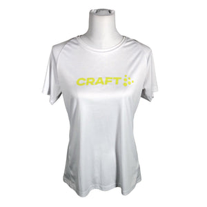 Unisex Craft - Sports shirt, short sleeve, size 40 - White (1)
