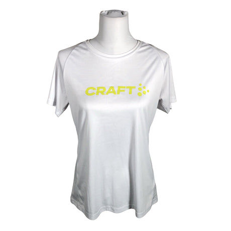 Unisex Craft - Sports shirt, short sleeve, size 40 - White ()