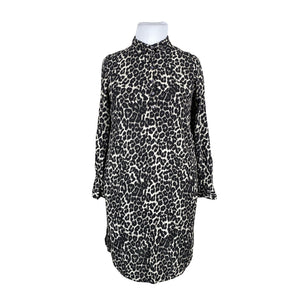 Unisex Milano Italy - Schiffon dress, size 42 - Gray (1)