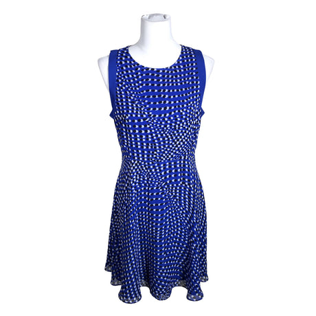 Unisex Reiss - Schiffon dress, size 38 - Blue ()