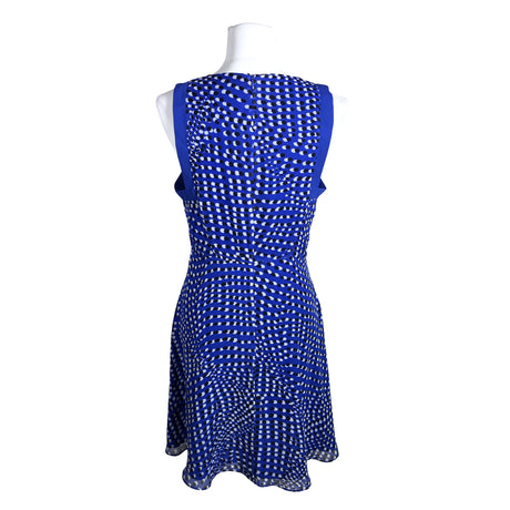 Unisex Reiss - Schiffon dress, size 38 - Blue (2)