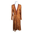 Unisex Tiara Visby - Dressing gown, size 40 - Orange ()