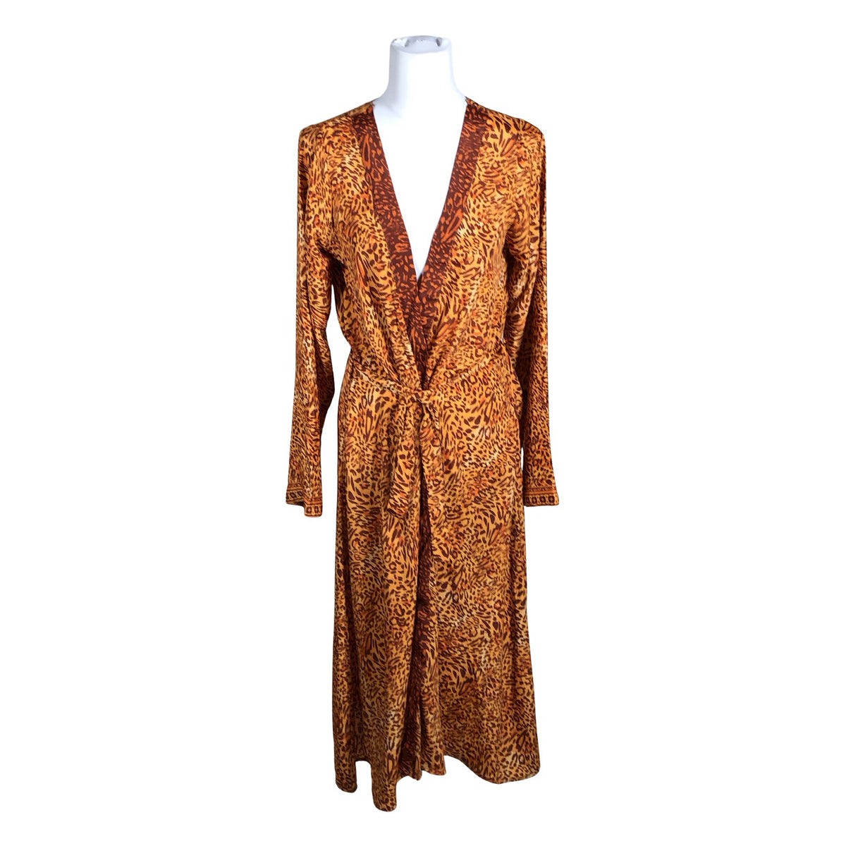 Unisex Tiara Visby - Dressing gown, size 40 - Orange (1)
