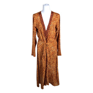 Unisex Tiara Visby - Dressing gown, size 40 - Orange (1)