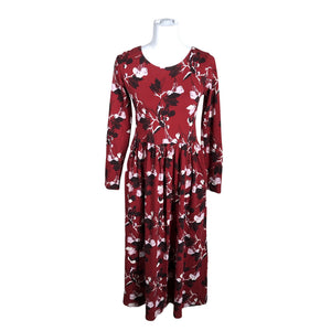 Unisex NOSH - Tricot dress, size 34 - Red (1)