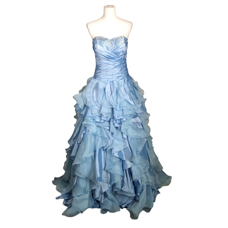 Unisex Handmade - Party dress, size 36 - Light blue ()