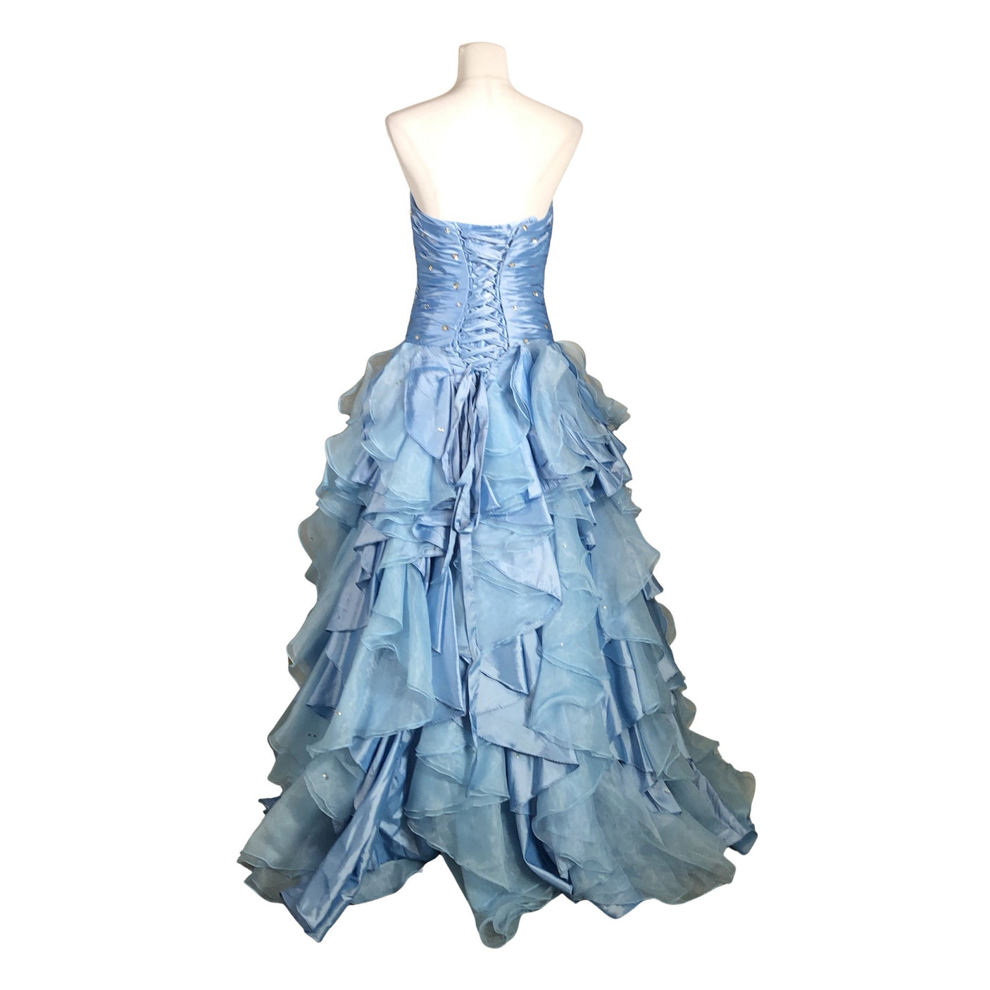 Unisex Handmade - Party dress, size 36 - Light blue (3)