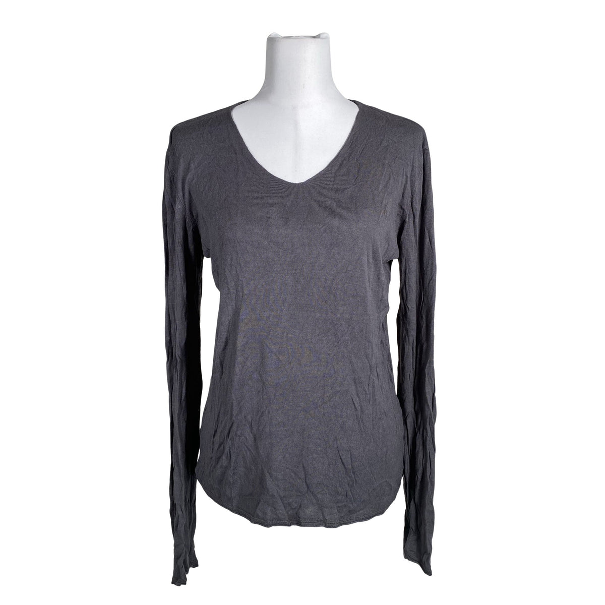 Unisex Solid - Sweater, size 40 - Gray (1)