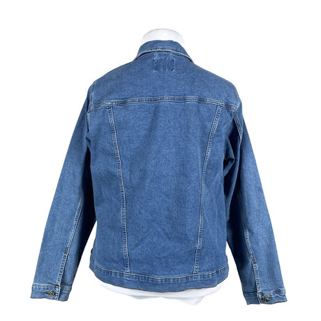 Unisex Zizzi - Denim jacket, size 48 - Blue (2)