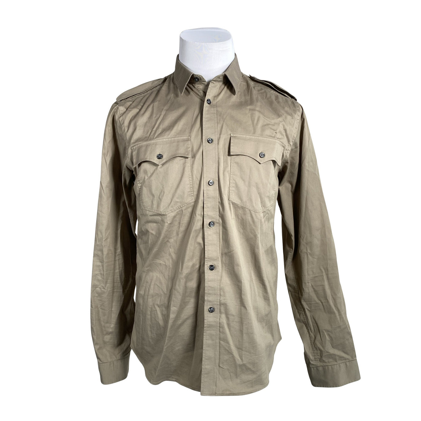 Unisex Tiger of Sweden - Collared shirt, size L - Brown (1)