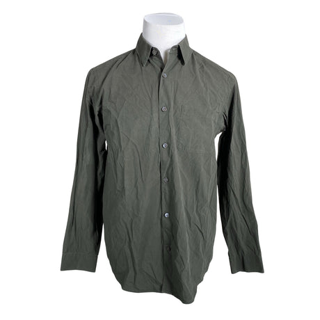 Unisex Theory - Collared shirt, size M - Green ()