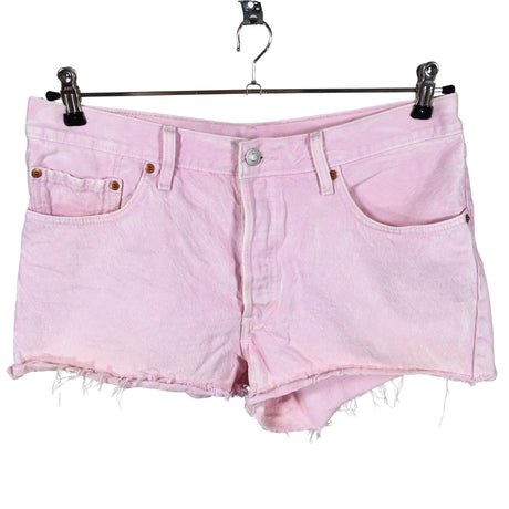 Unisex Levi's - Denim shorts, size W31 - Light pink ()