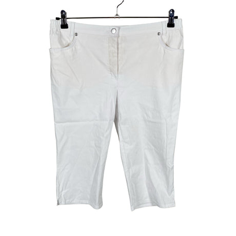 Unisex Goldner - Capri pants, size 42 - White ()