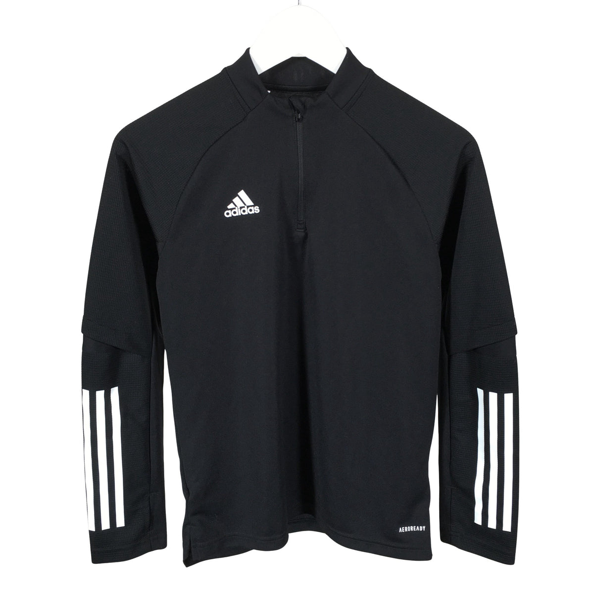 Unisex Adidas - Sports shirt, long sleeve, size 146 - 152 - Black (1)