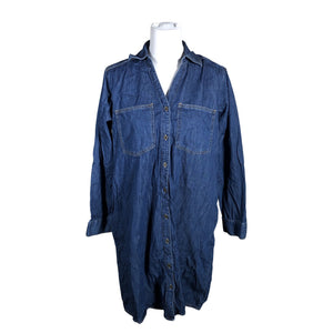 Unisex Culture - Denim tunic, size 36 - Blue (1)