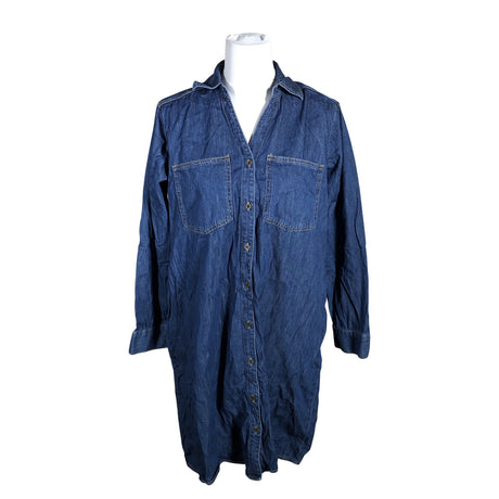 Unisex Culture - Denim tunic, size 36 - Blue ()