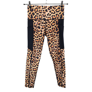 Unisex SHE DID - Sports tights, size 36 - Brown (1)