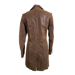 Unisex M.I.C - Leather jacket, size 36 - Brown (2)