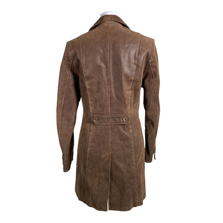Unisex M.I.C - Leather jacket, size 36 - Brown (2)
