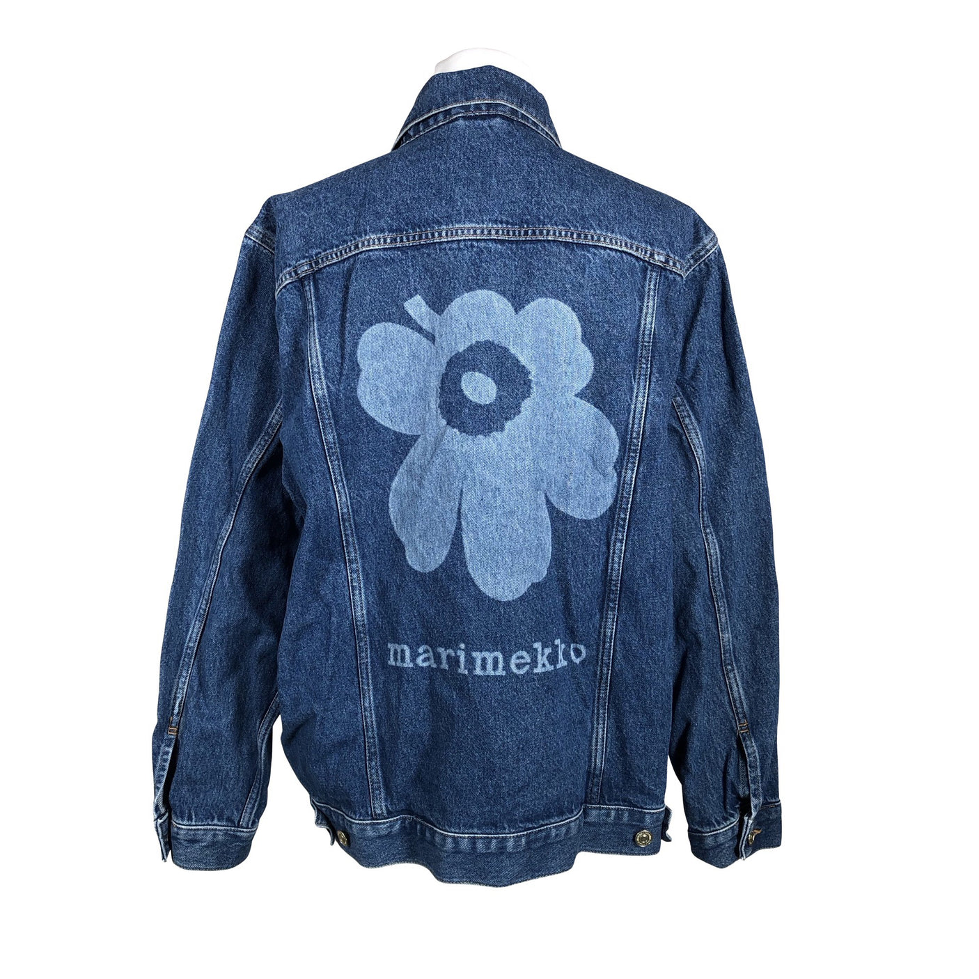 Unisex Marimekko - Denim jacket, size 38 - Blue (3)