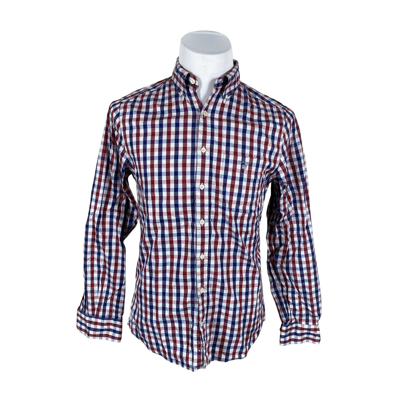 Unisex Gant - Collared shirt, size M - Blue (1)