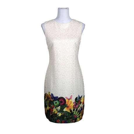 Unisex Desigual - Sheath dress, size 38 - Natural white ()