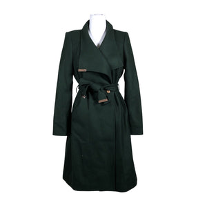 Unisex Ted Baker - Wool coat, size 38 - Green (1)