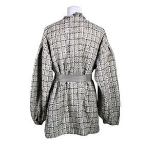 Unisex Bruuns Bazaar - Wool coat, size 40 - Gray (2)