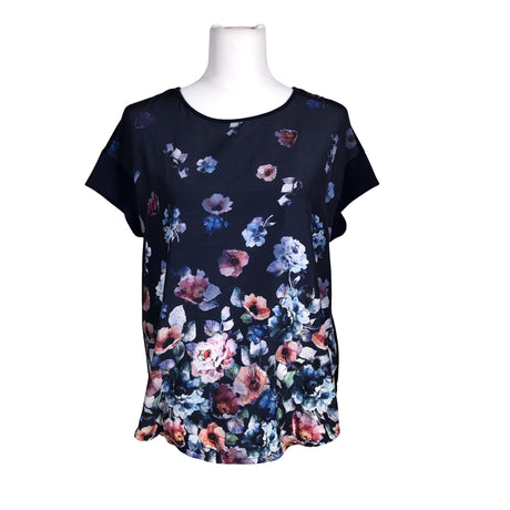 Unisex Esprit - Short-sleeved blouse, size 38 - Blue ()