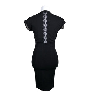 Unisex Karen Millen - Knit dress, size 34 - Black (2)
