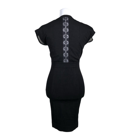 Unisex Karen Millen - Knit dress, size 34 - Black (2)