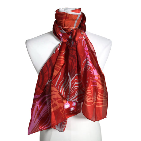 Unisex Marja Kurki - Scarf, size Midi - Red ()