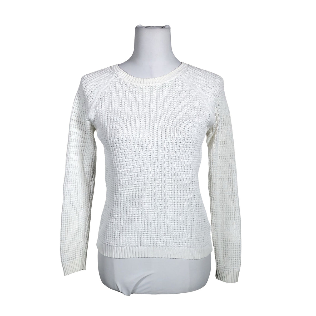 Unisex Size 8 Needle - Sweater, size 32 - White (1)