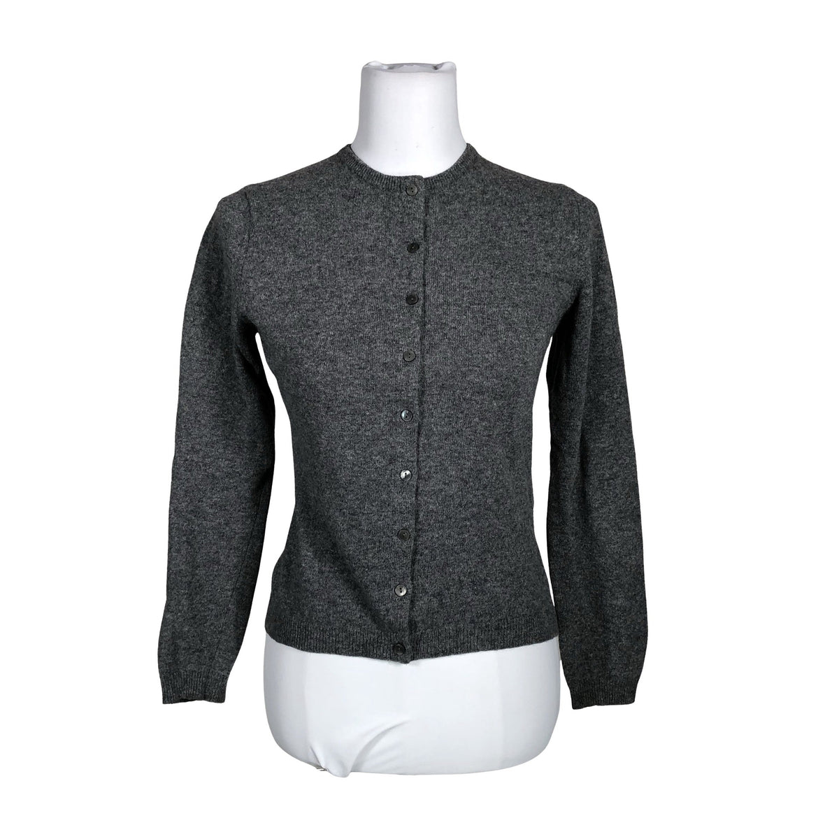 Unisex Benetton - Cardigan, size 34 - Gray (1)