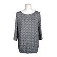 Unisex Fransa - Tricot shirt, size 40 - Blue ()