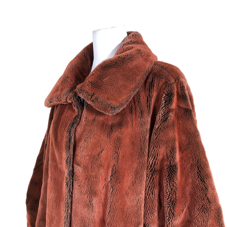 Unisex Marimekko - Faux fur coat, size 36 - Brown (2)