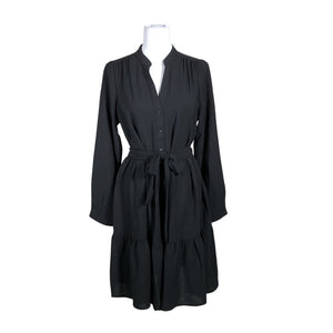 Unisex Selected - Schiffon dress, size 38 - Black (1)